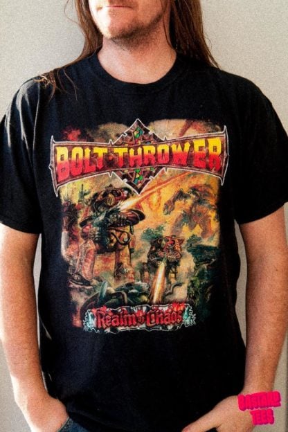 Bastard Tees Used Band Shirts Bolth Thrower Realm of Chaos Bootleg